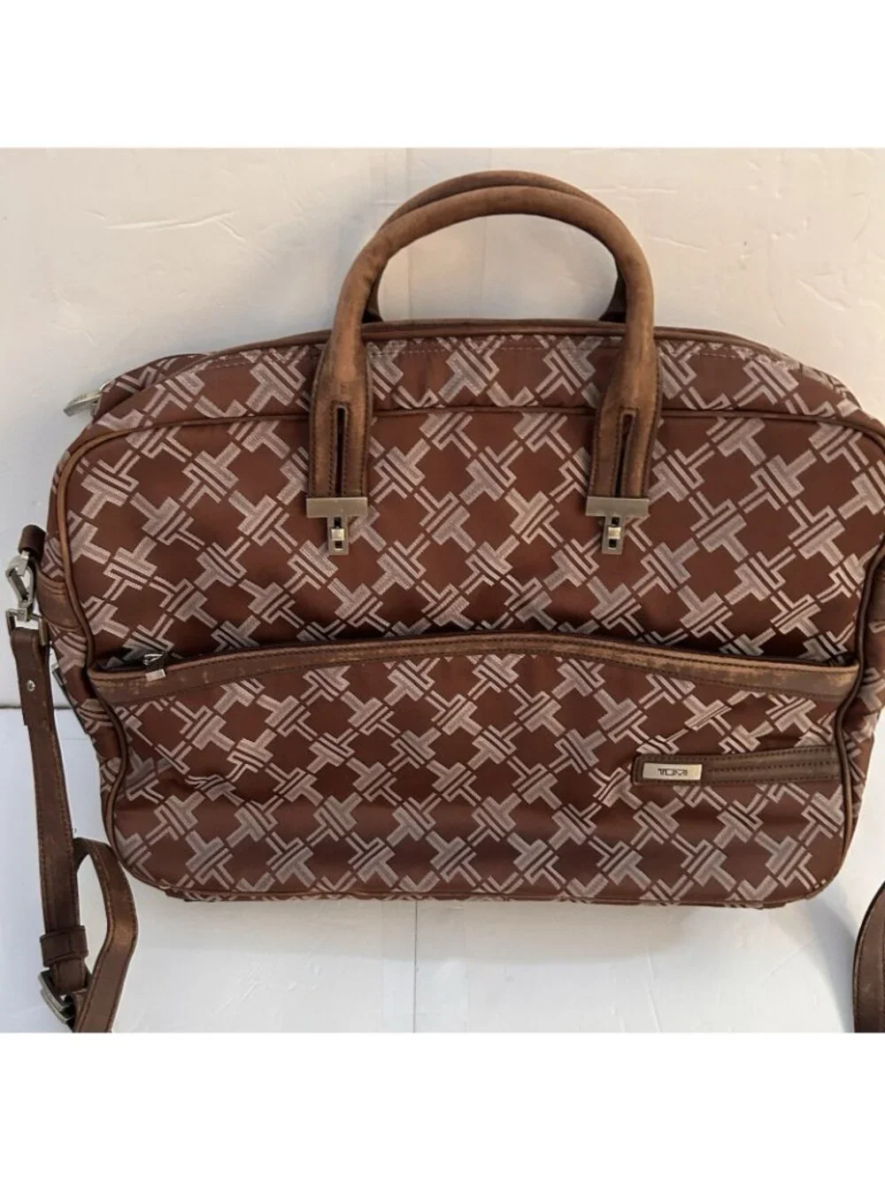 Tumi brown signature